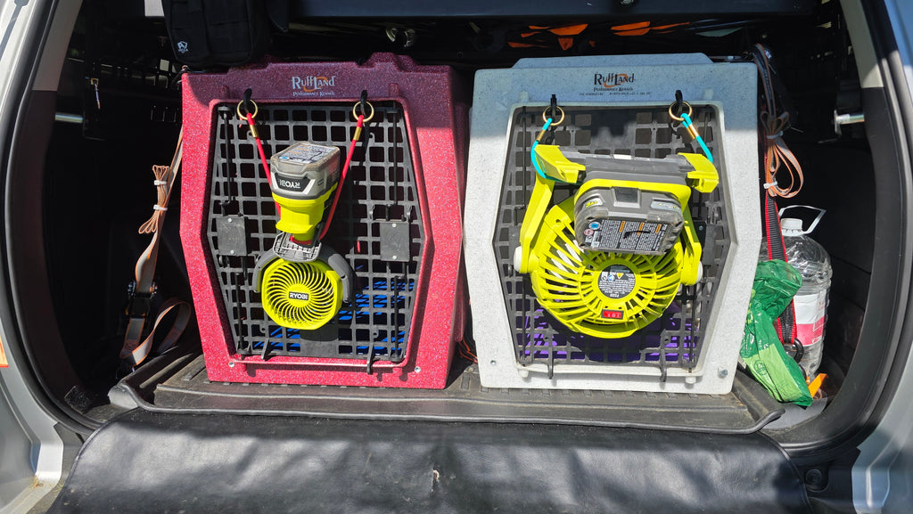 Ryobi Fan Holder for crates