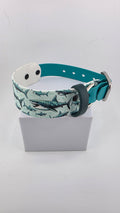 Shark dual collar Uv printed biothane.